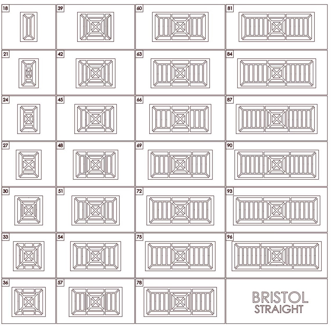 Paneles de barandilla de porche y cubierta Bristol Hecho de | Etsy