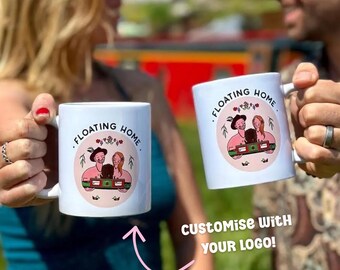 Taza con logotipo personalizado - Taza de marca para empresas