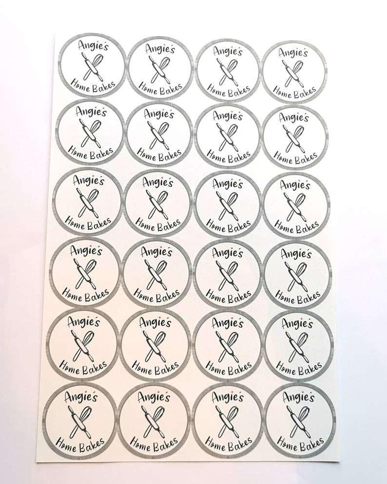 Biodegradable Stickers Custom Printed Logo Stickers Eco - Etsy