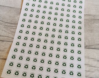 Logo Stickers 3 Sticker Sheets Round Logo Stickers Custom - Etsy