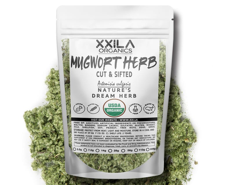 Mugwort Herb, Dream Enhancing, Pure Natural for Tea & Rituals, Premium Quality image 2