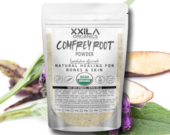 Comfrey Root, Powder 100% Pure Herbal Supplement