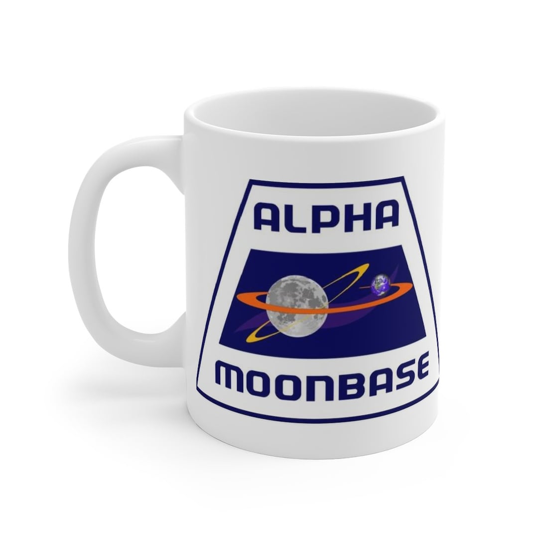 Space 1999 Alpha Moonbase Patch Retro Gift Mug - Etsy