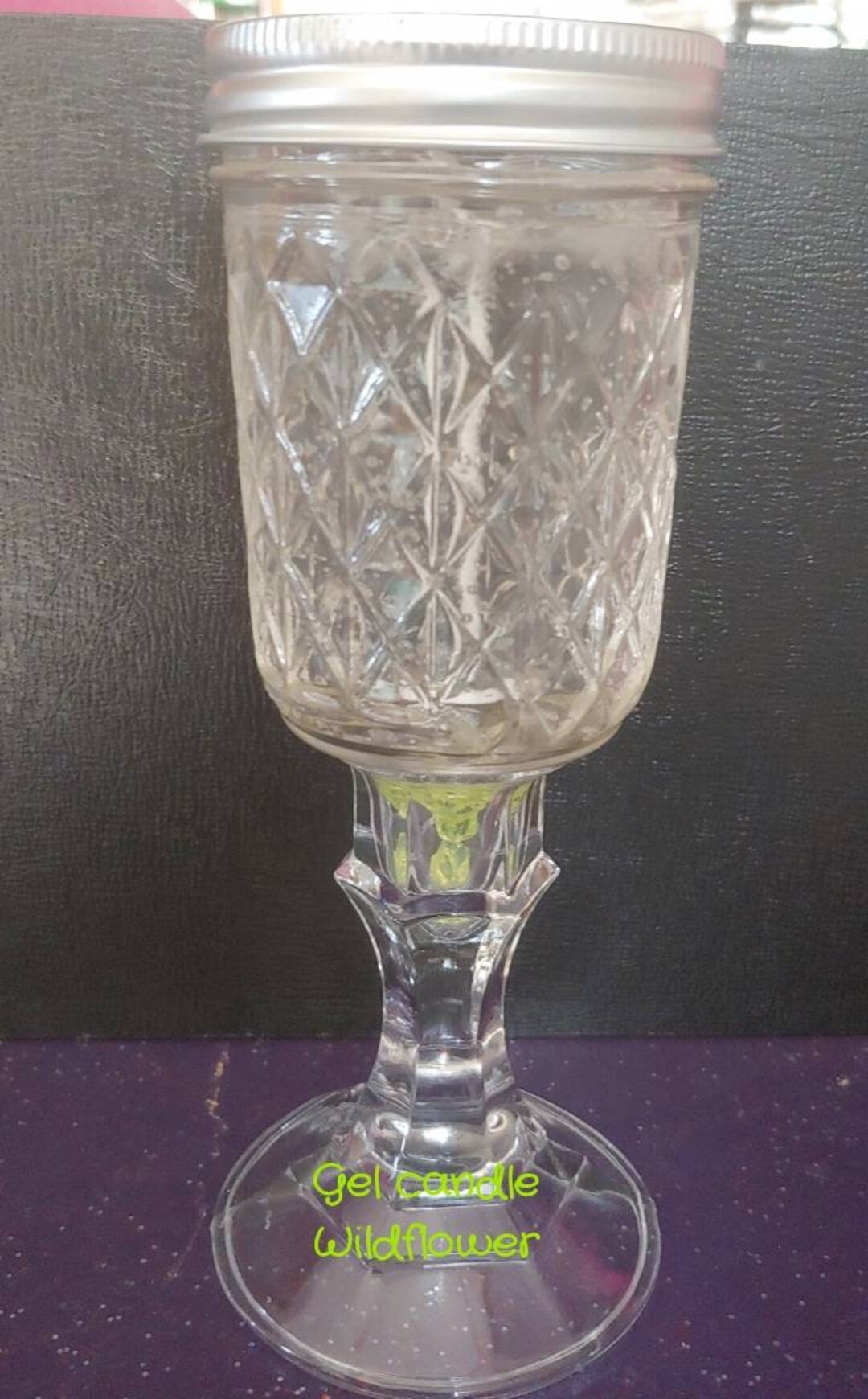 Redneck Wine Glass Gel Candle Etsy