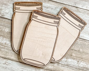 Download Mason Jar Cut File Etsy
