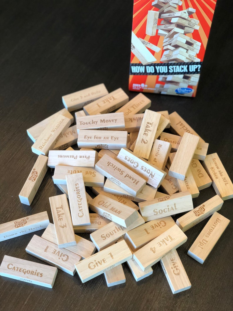 drunk jenga block ideas