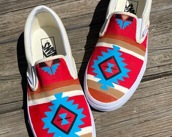 vans aztec shoes