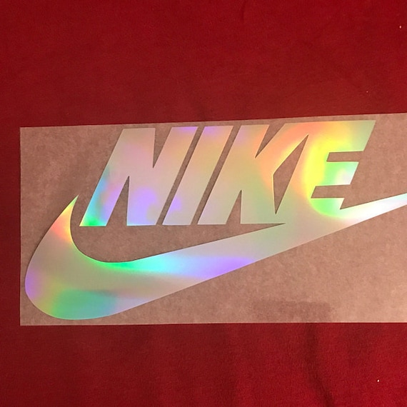 Nike Iron On Decal Nike Swoosh Heat Transfer Applique Diy Etsy