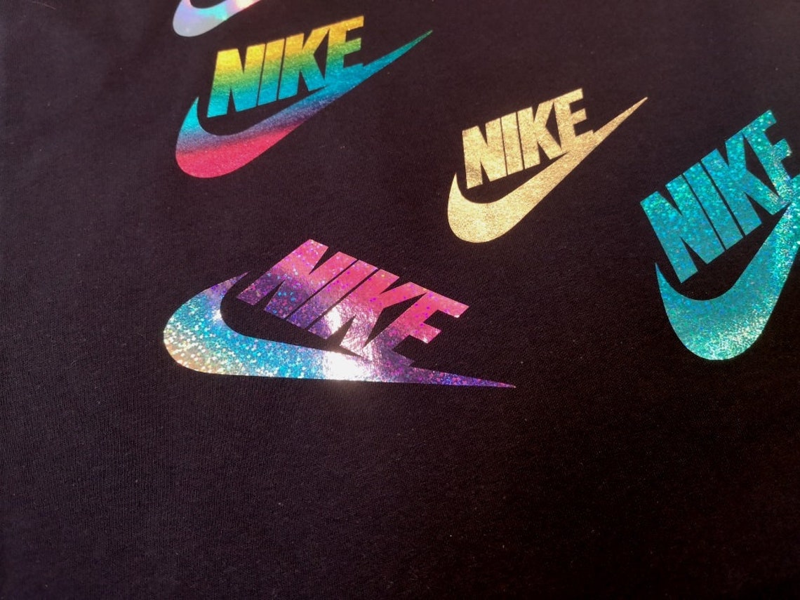 Nike iron on decal nike swoosh heat transfer applique diy Etsy