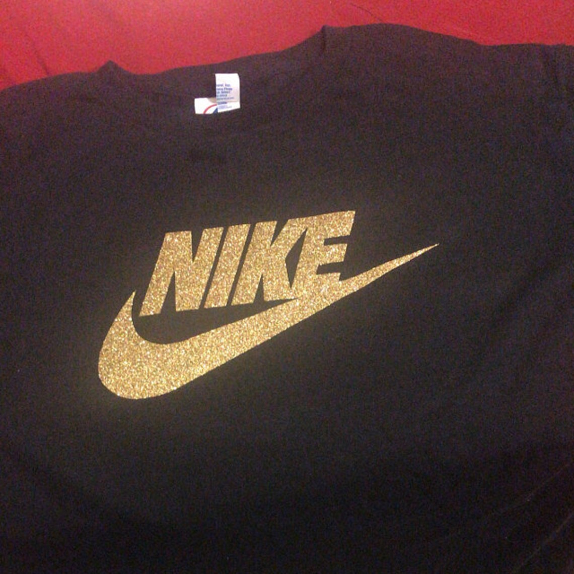 Nike Iron On Decal Nike Swoosh Heat Transfer Applique Diy Etsy