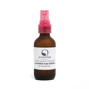 Cucumber Rose Balancing Infusion cooling face mist and toner 2 oz. spray