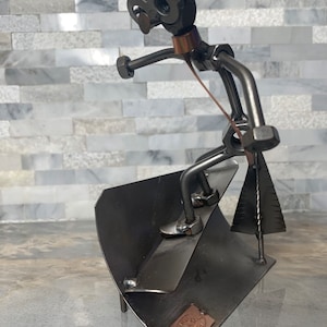 Figurine HINZ-KUNST métal sculpture thème Hobby Bricolage Bricoleur