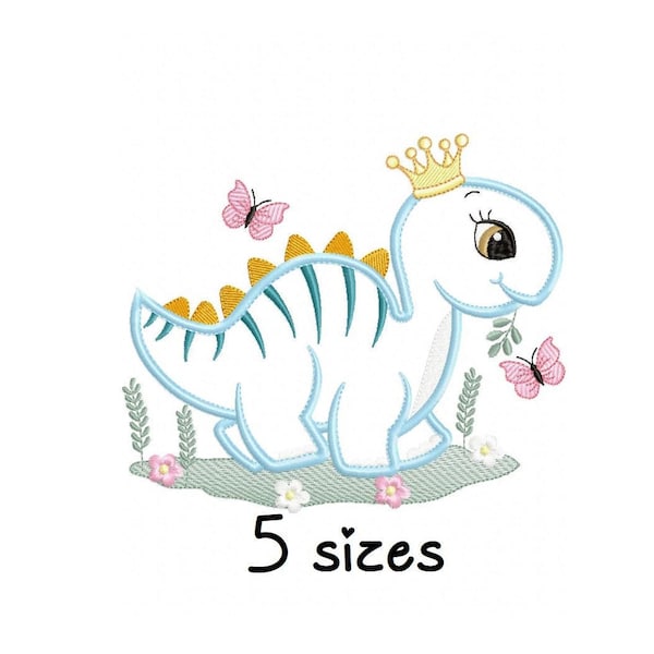 Dino embroidery designs, boys embroidery design machine, kids embroidery pattern, file instant download, baby embroidery, dinosaur design