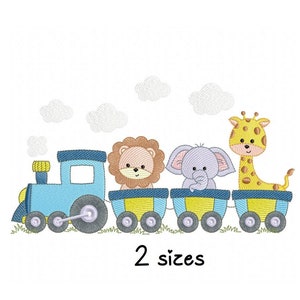 Safari embroidery design, Animals embroidery design machine , zoo embroidery pattern, file instant download, baby embroidery, newborn design