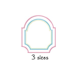 Cute Frame embroidery design, frame embroidery design machine, baby embroidery pattern, file instant download, baby design