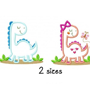 Dino Applique embroidery design, Baby embroidery design machine, Kids embroidery pattern file, instant download, baby applique, baby design