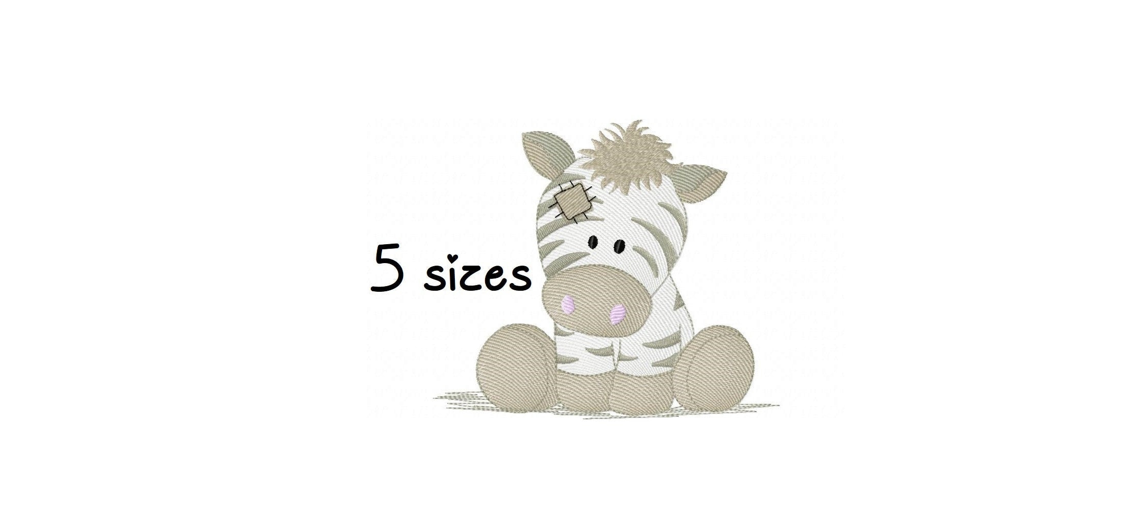 Zebra Boy Patchwork embroidery design, animals embroidery design mach…