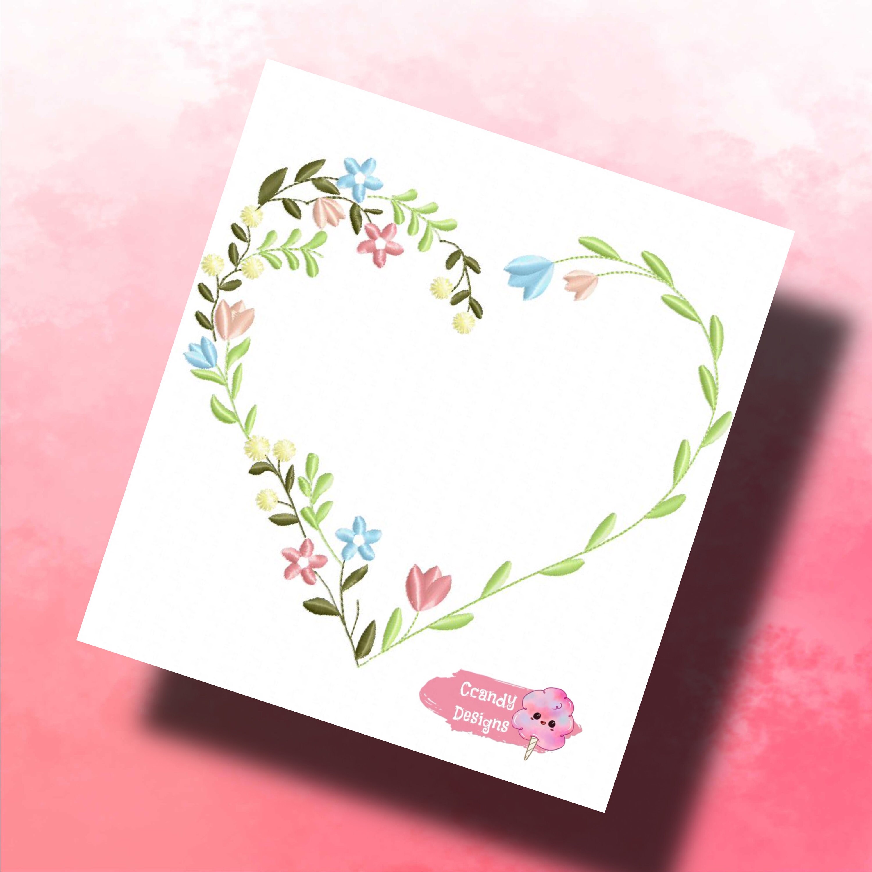 Heart Wreath Frame please Message Seller for Correct Shipping Charges  Before You Purchase 