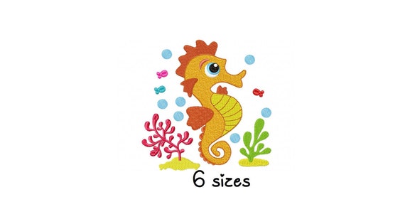 Stella Cove Sea Horse Embroidery Poncho