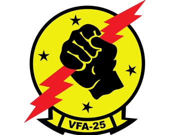 VFA-25, Marina, Logo vettoriale digitale (svg, eps, pdf, aicc)