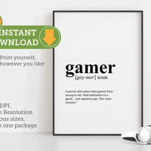 Clutch Definition Print Gaming Prints Gaming Poster 