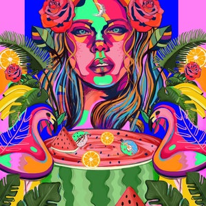 Tropidelic Print