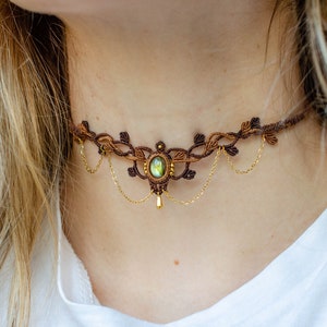 Customizable macramé Théia model