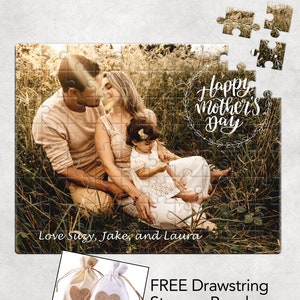 Mother&#39;s Day Gift, Gift For Mothers Day, Personalized Puzzle, Best Mom Ever, Best Grandma Ever, Gift For Mom, Mom Gift, Grandma Gift