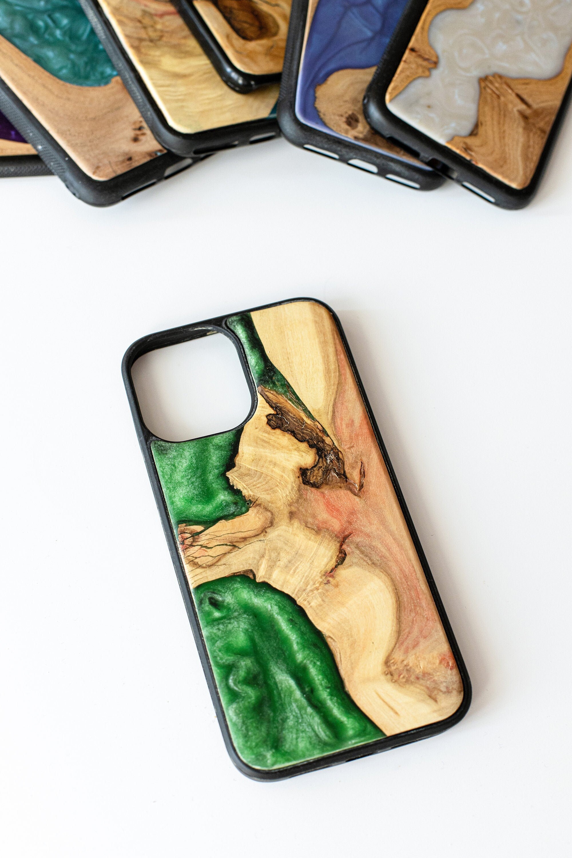 Personally case Resin & Wood Case for Apple iPhone 12 Pro MAX Etsy