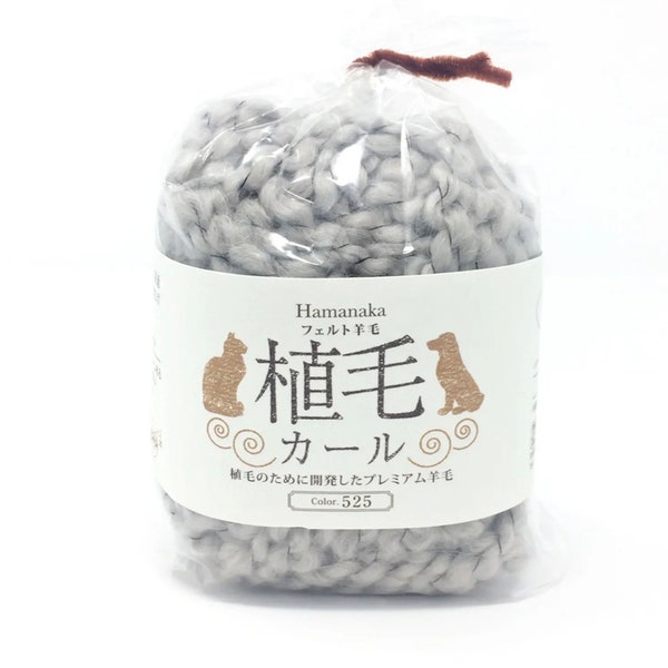 Japanese Hamanaka Real Curly Wool for Needle Felting Animals