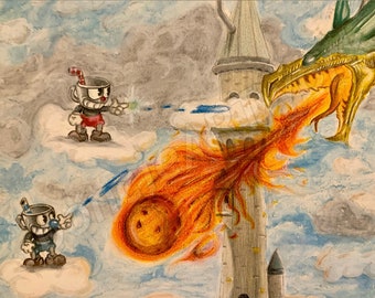 Artprint “Cuphead”