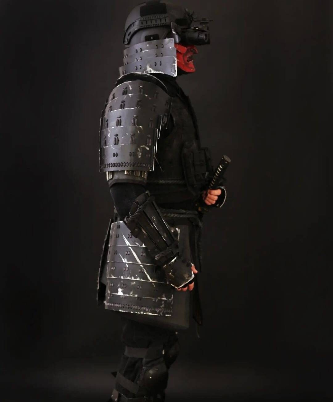 Samurai Armor Costume Cosplay Mad Max Larp Festival Etsy Australia