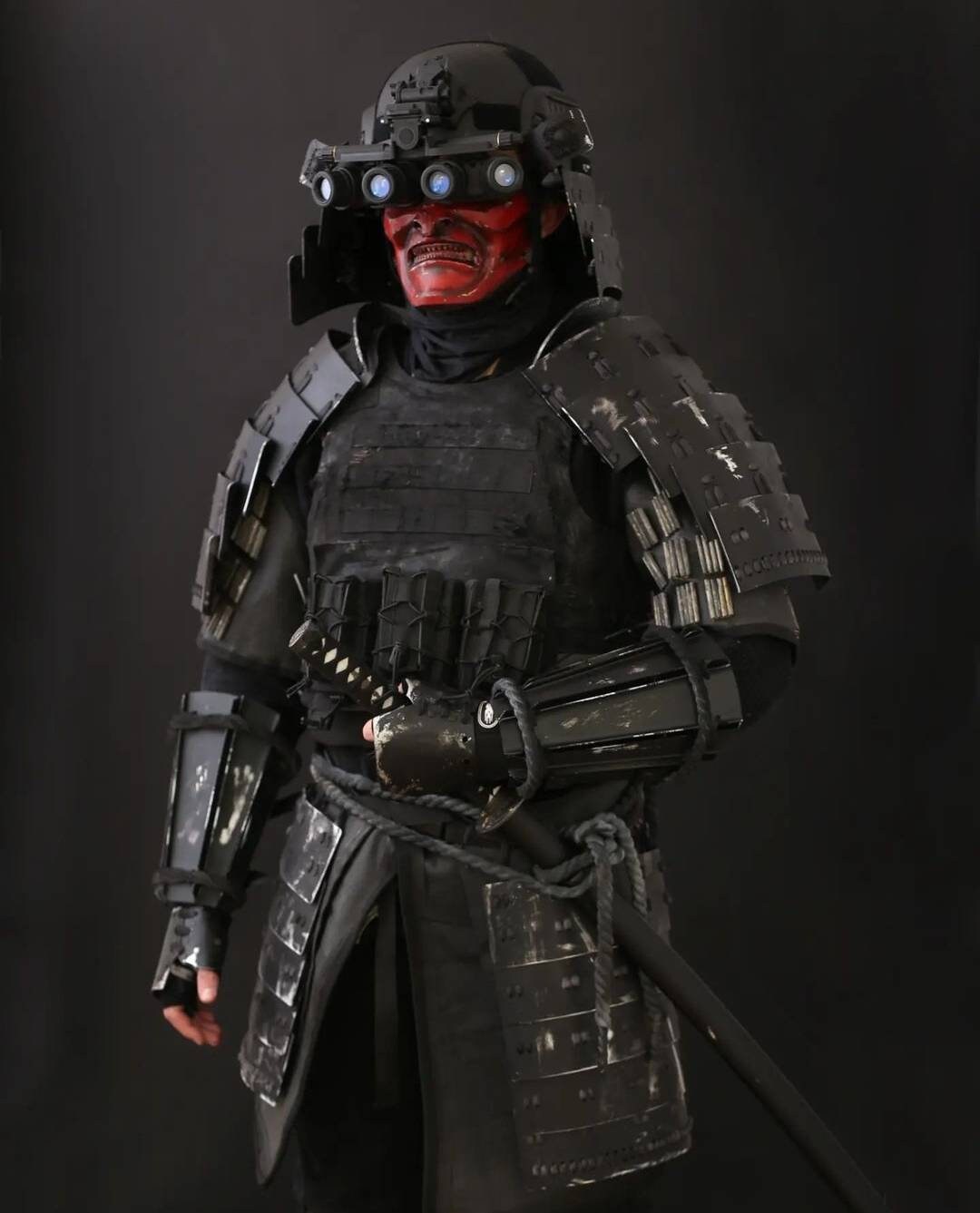 Samurai Armor Costume Cosplay Mad Max Larp Festival Etsy Australia