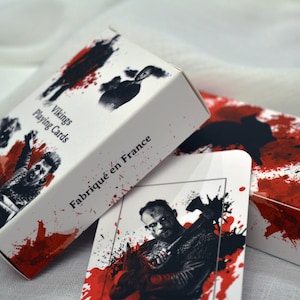 Jeu de carte Vikings Étui carton - Édition limitée - Cadeau Original - Cadeau de Noel