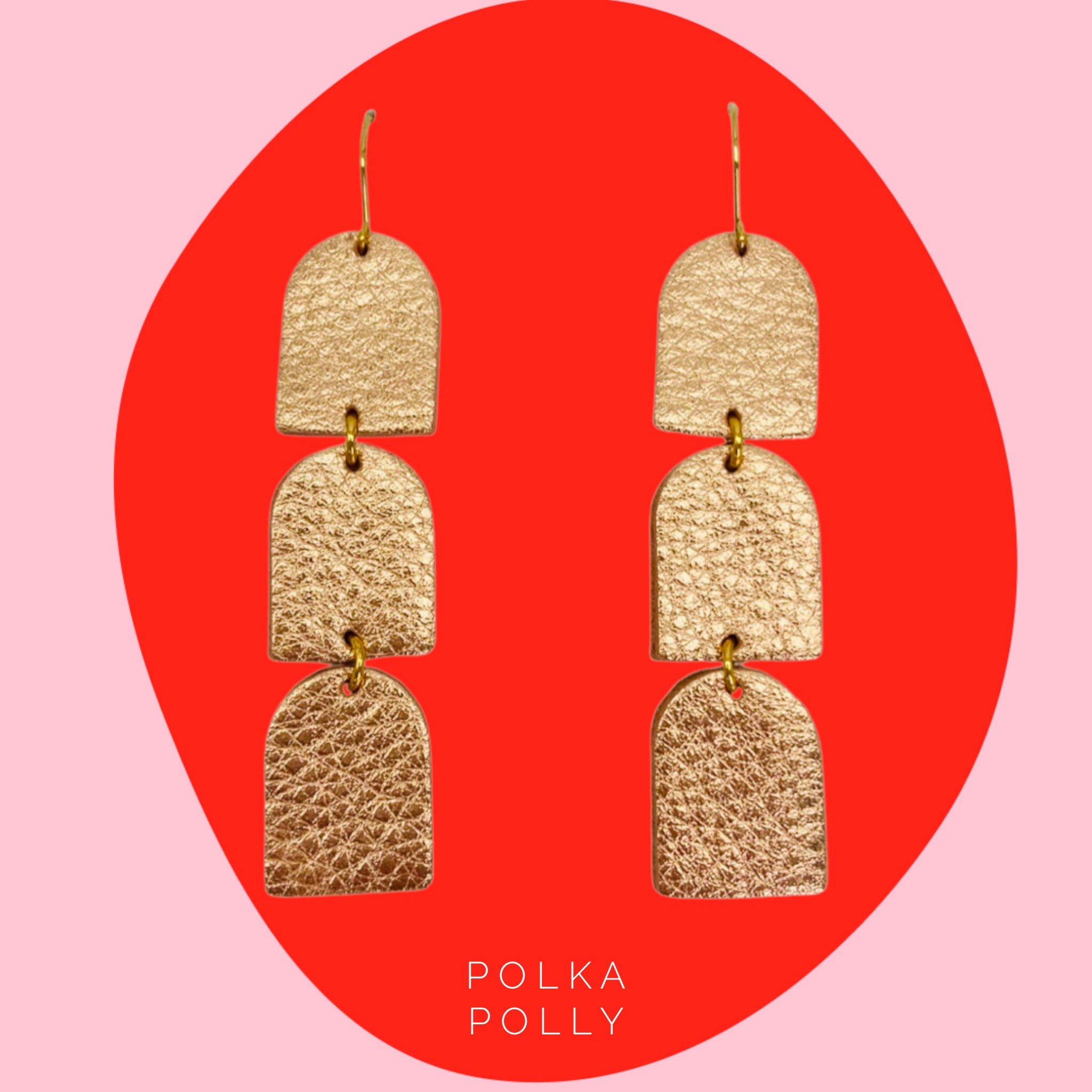 Polka polly earrings deals