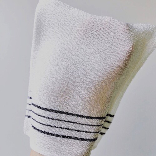 Korean Exfoliating Bath Spa Peeling Scrub Mitt Towel Viscos Etsy