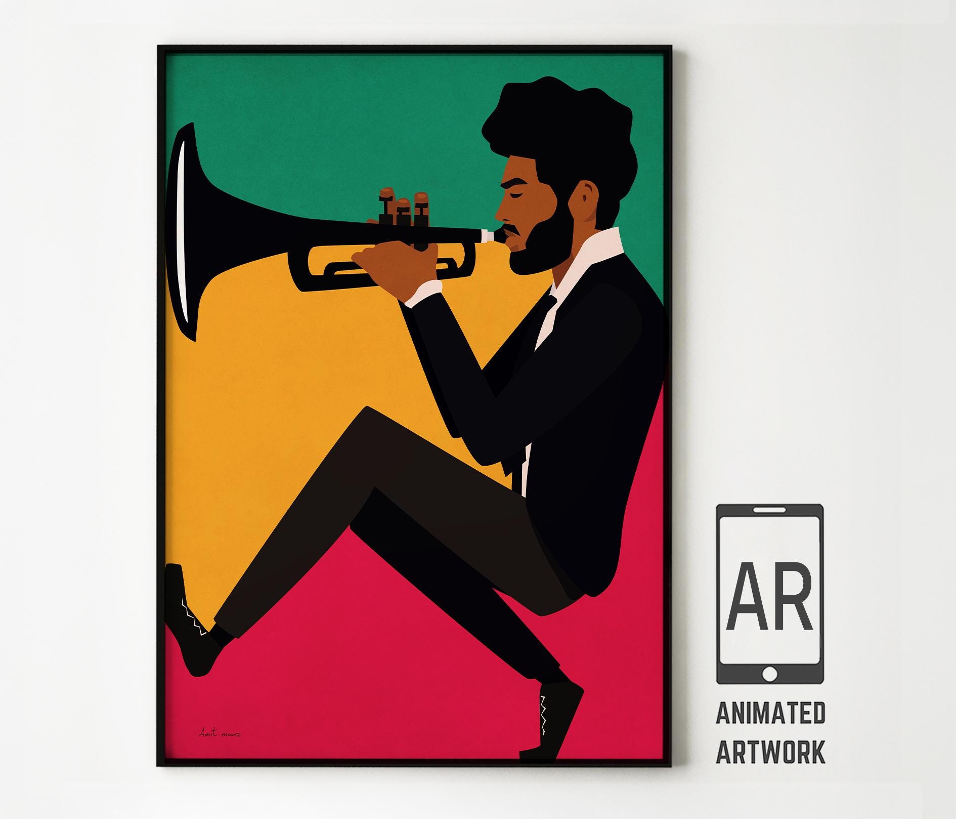 Trumpet poster - Etsy 日本