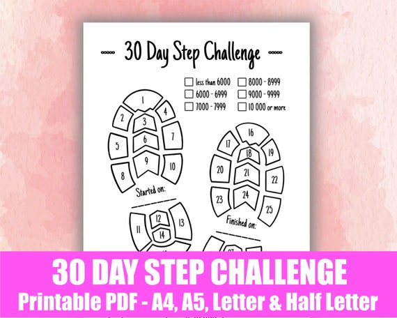 30-day-step-challenge-printable-track-steps-walking-log-etsy