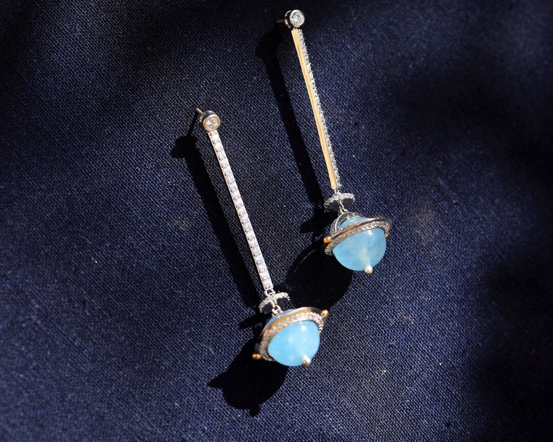 Boucles d'oreilles dépareillées pampas et végétaux ivoire et blanc - boucles d'oreilles fleurs stabilisées 2 en 1 - Mes tites lilis