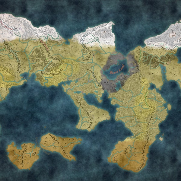 Fantasy pre-made  Map