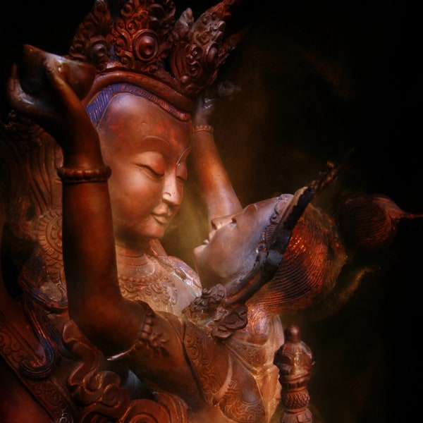 Shiva Shakti, Tantra, Yab Yum, The Primordial Couple, Samantabhadri & Samantabhadra. High Quality Professional Print