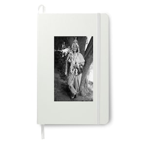 Blank Journal With Photo Of Sri Anandamayi Ma (The Most Perfect Flower The Indian Soil Has Produced) For Writing Down Your Experiences