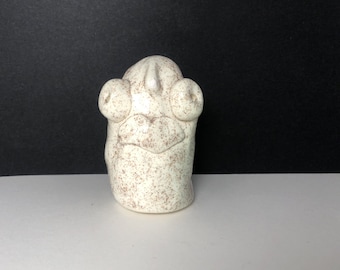 Little Pot Head, ceramic sculpture, size large