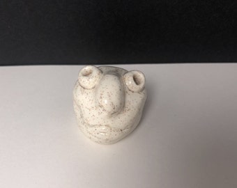Little Pot Head, ceramic sculpture, size small