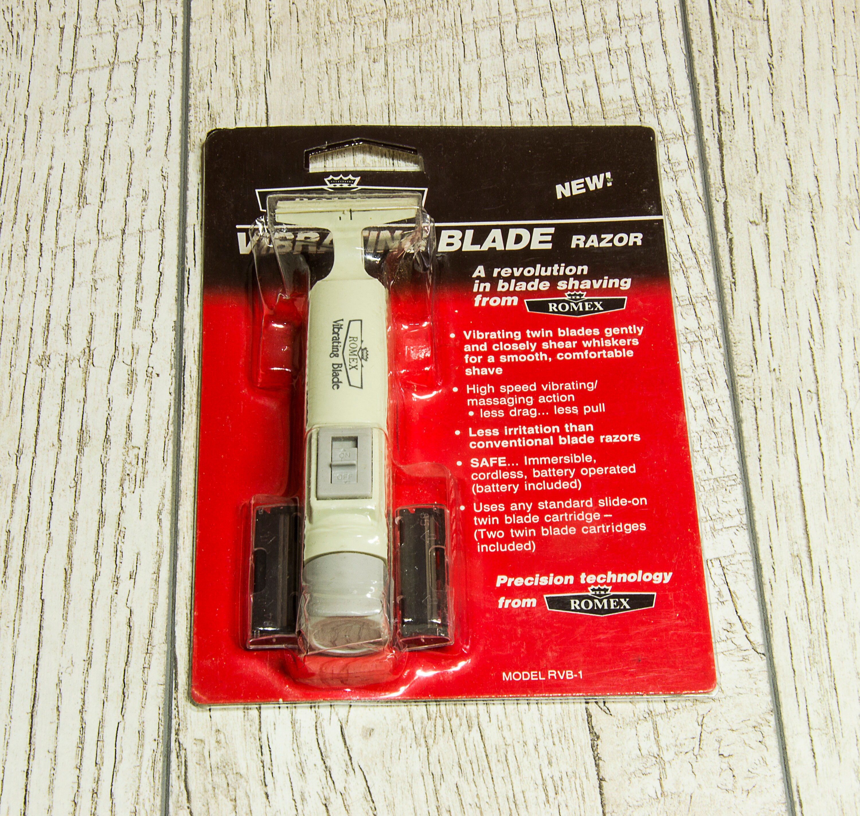 Vintage razor Vibrating Blade Romex razor Japan 1980 s Etsy