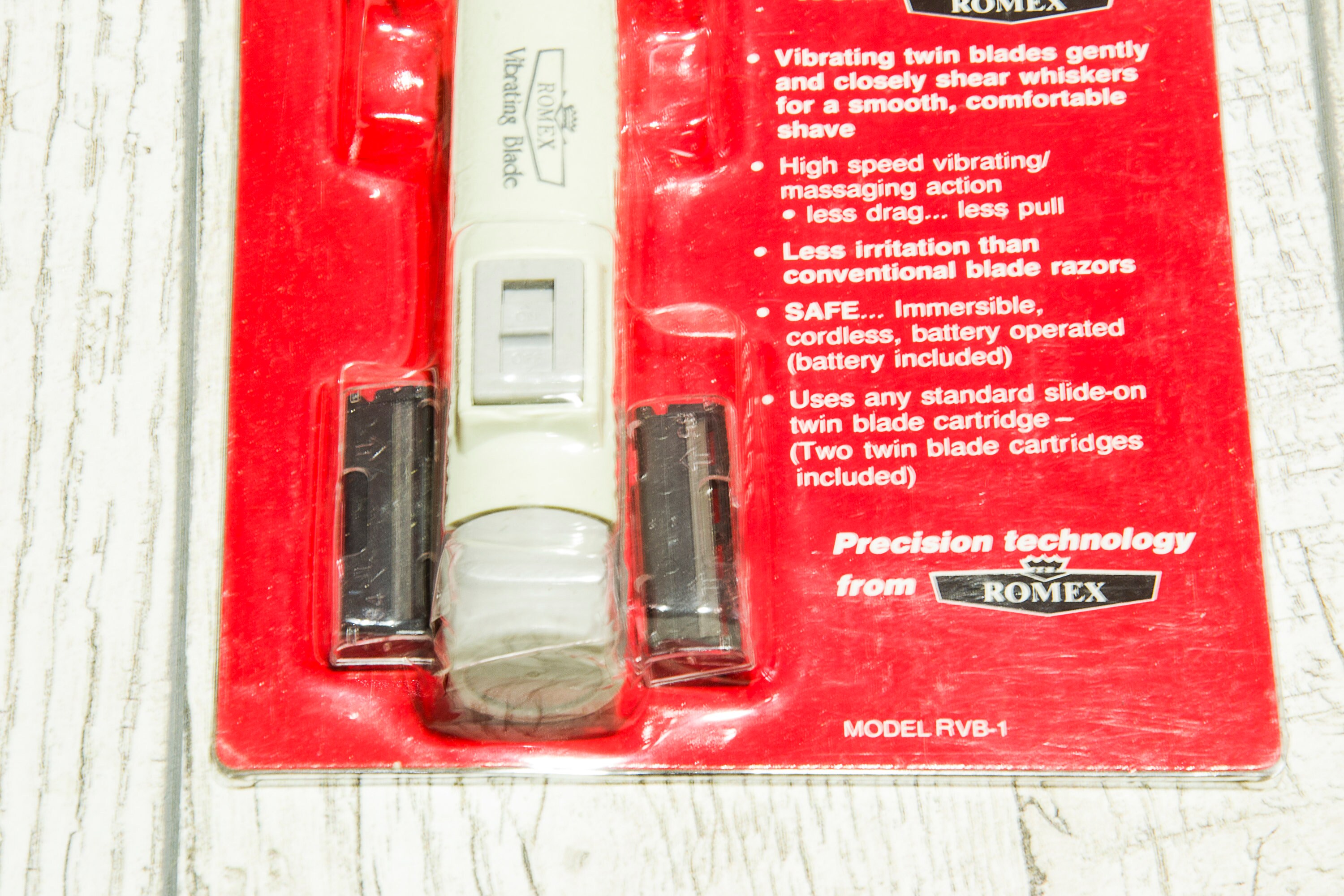 Vintage razor Vibrating Blade Romex razor Japan 1980 s Etsy