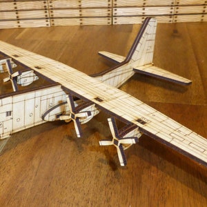 C130 Hercules lasergesneden vliegtuig dxf ai svg digitale bestanden voor lasersnijden modelvliegtuigen hobby vector lasergesneden houten vliegtuig