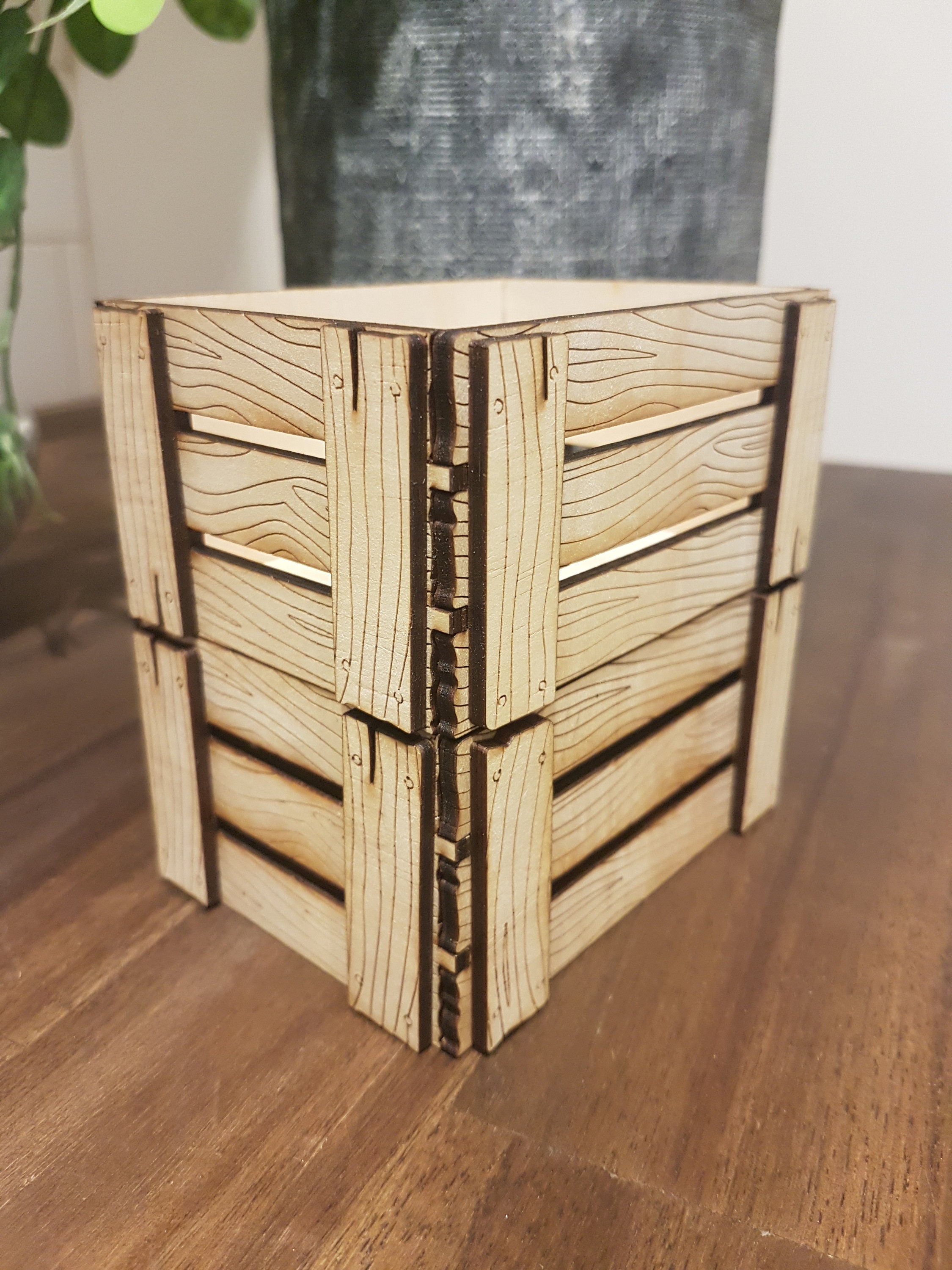 Fruit Crate laser cut digital files for laser cutting hobby Etsy