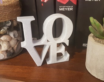 3d printed Love decoration marble filament STL file