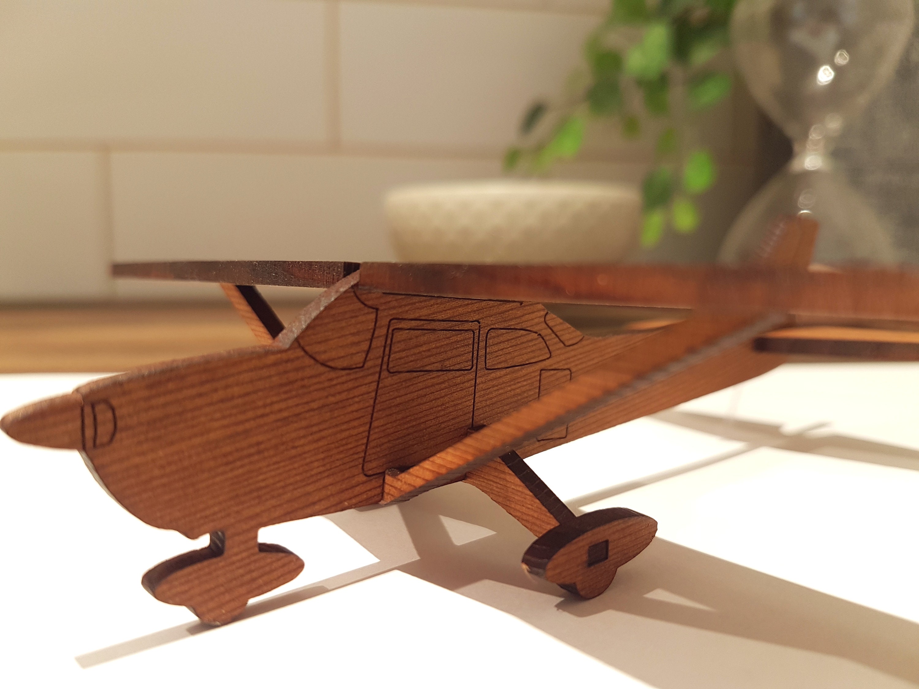Cessna 172 Laser Cut Plane Dxf Ai Svg Digital Files for Laser Etsy Canada